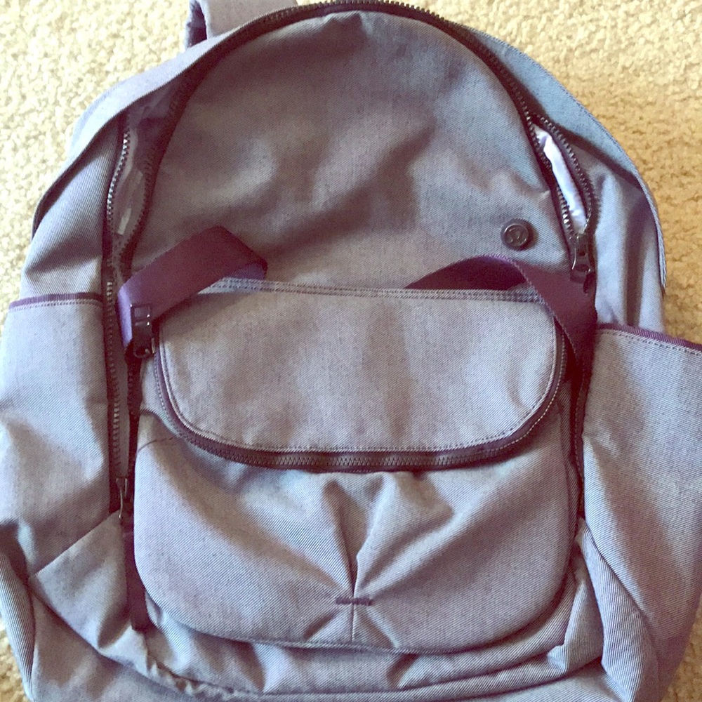 Lululemon lavender backpack